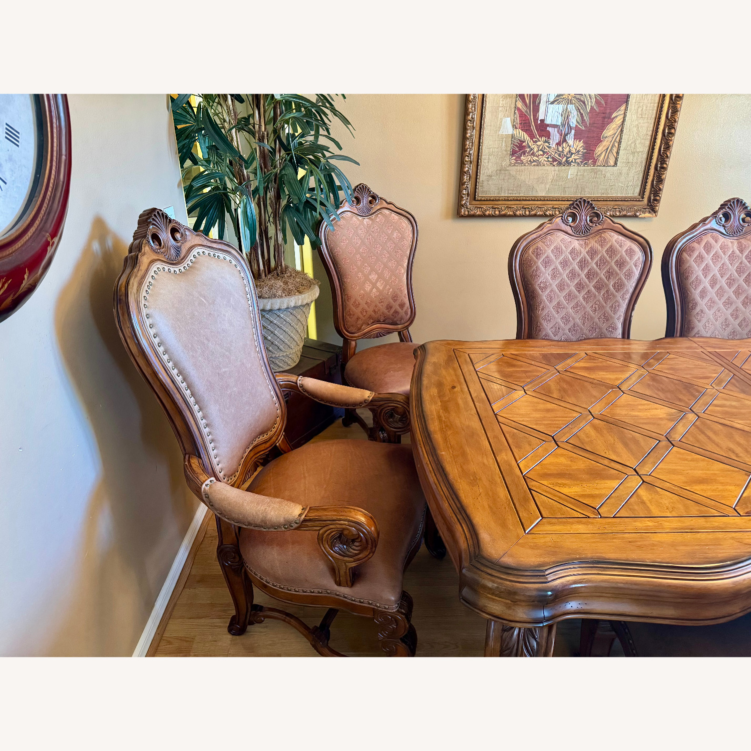 Dark Brown Wood Dining Sets - image-8