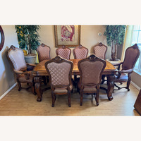 Dark Brown Wood Dining Sets