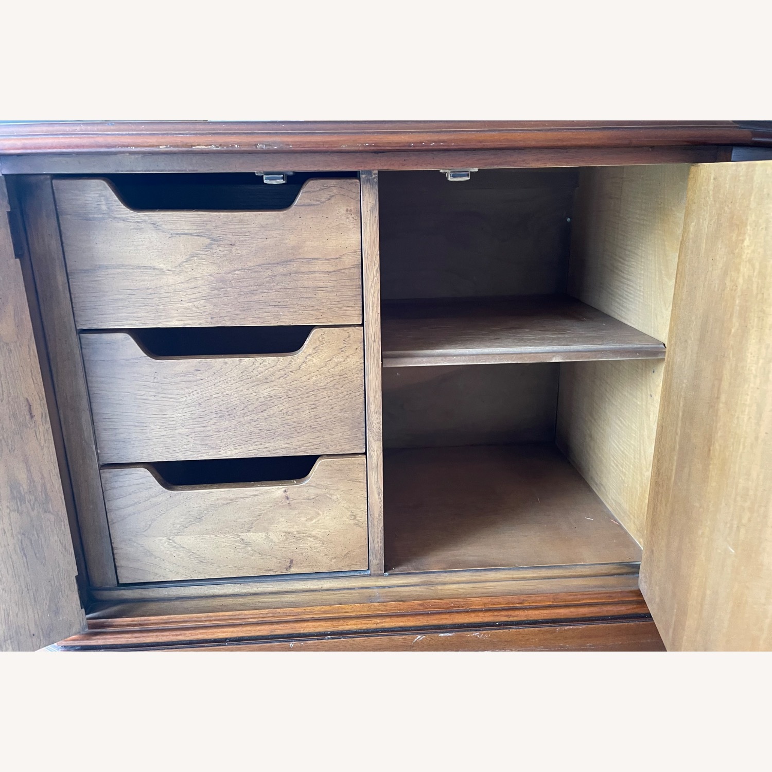 Drexel Mid-century Pecan Credenza   - image-24