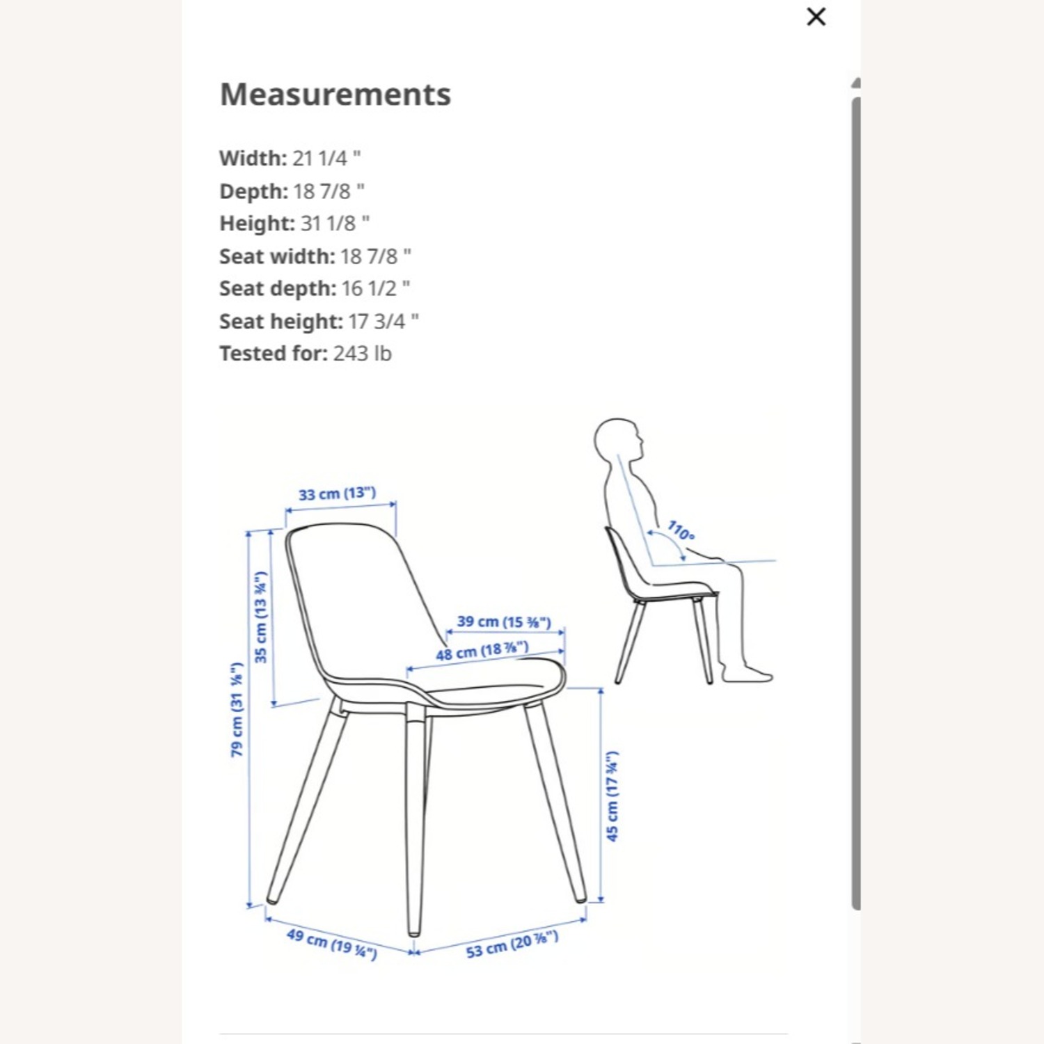 IKEA Gronsta White Plastic Dining Chairs - image-7