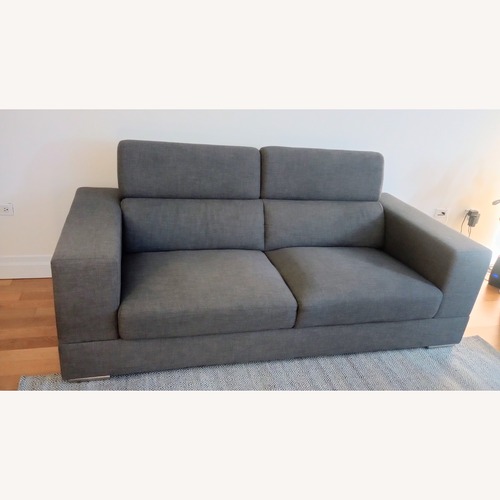 Used Altea Dark Gray Fabric 2 Seater Sofa for sale on AptDeco