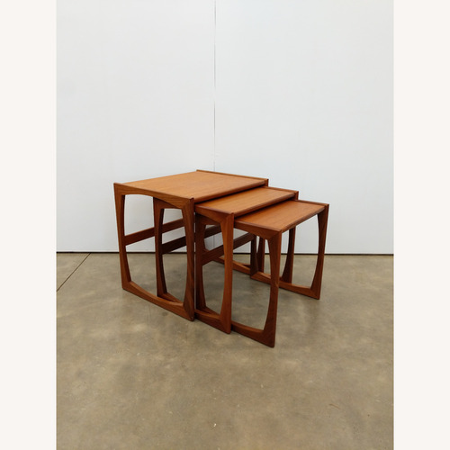 Used Vintage Mid Century Modern G Plan Nesting Tables for sale on AptDeco