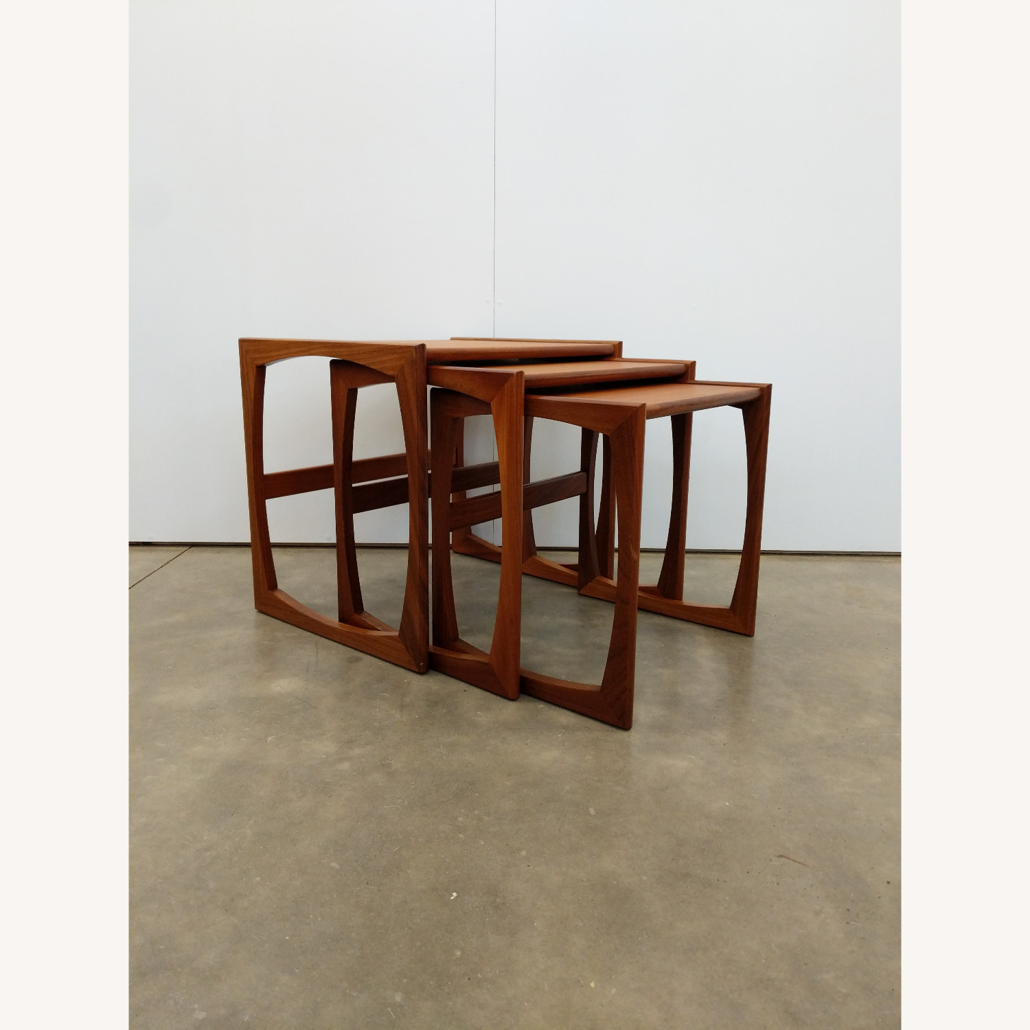 Vintage Mid Century Modern G Plan Nesting Tables - image-2