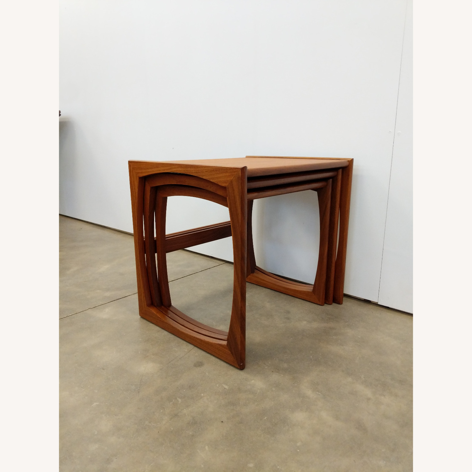 Vintage Mid Century Modern G Plan Nesting Tables - image-9