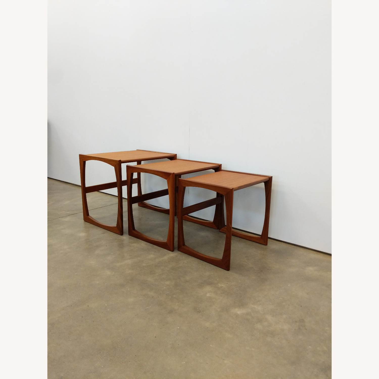 Vintage Mid Century Modern G Plan Nesting Tables - image-4