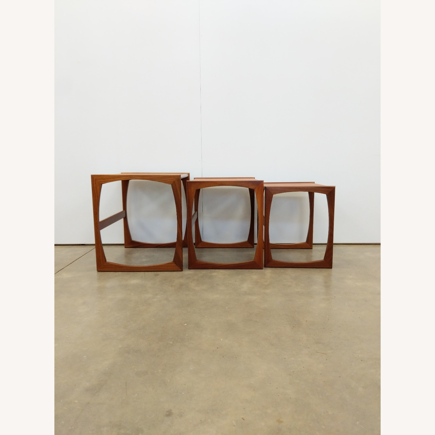 Vintage Mid Century Modern G Plan Nesting Tables - image-3