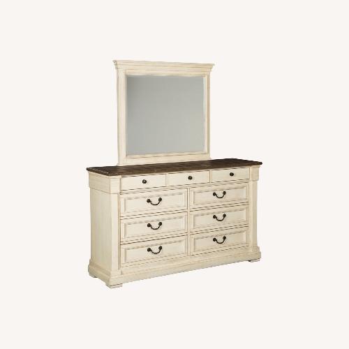 Used Ashley Furniture Bolanburg White Wood Dresser for sale on AptDeco