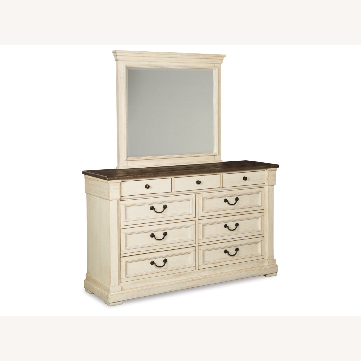 Ashley Furniture Bolanburg White Wood Dresser - image-0