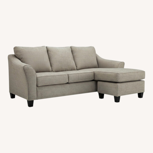 Used Ashley Furniture Kestrel Natural Fabric 3+ Seater Sofa for sale on AptDeco