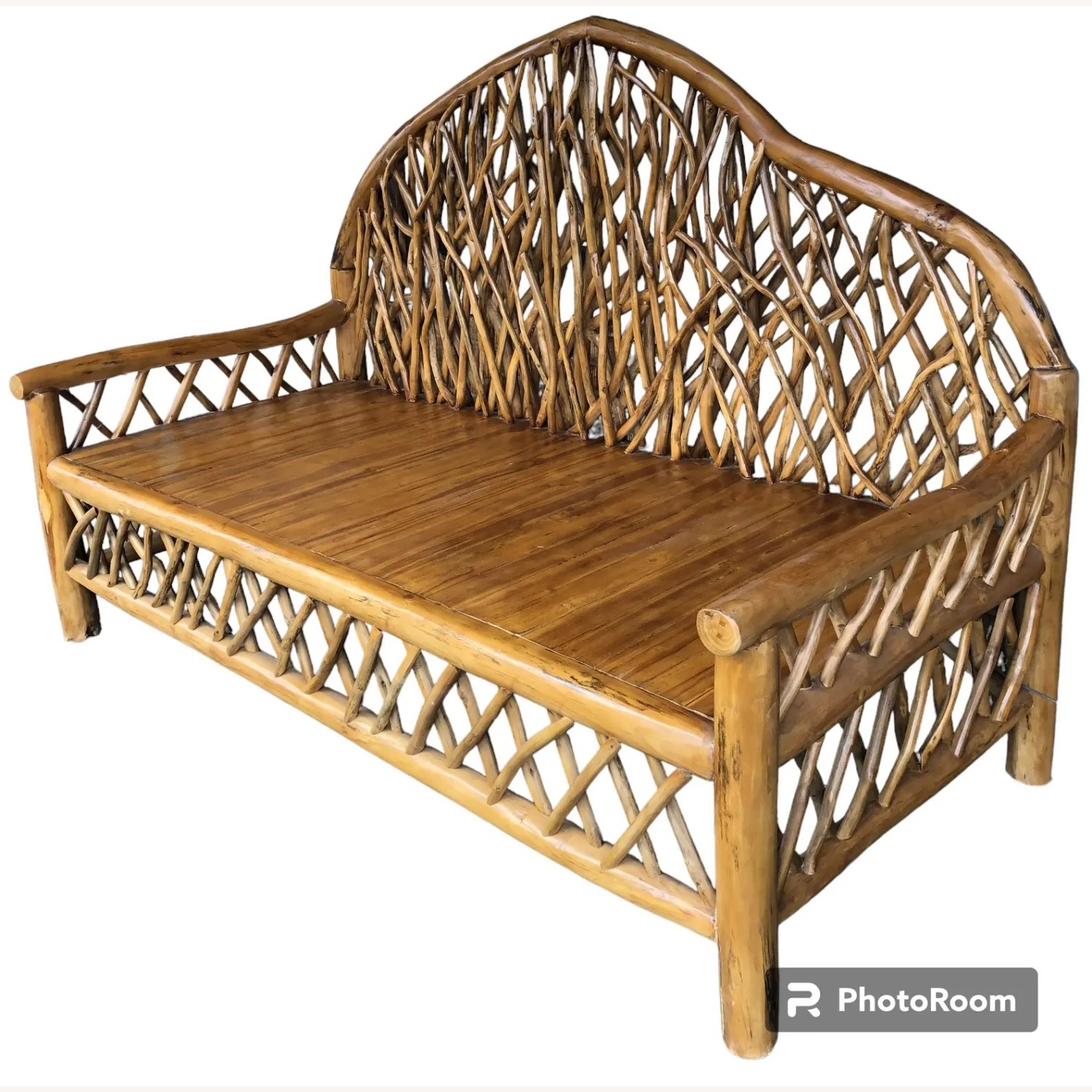 Coastal Boho Mahogany Daybed - image-1