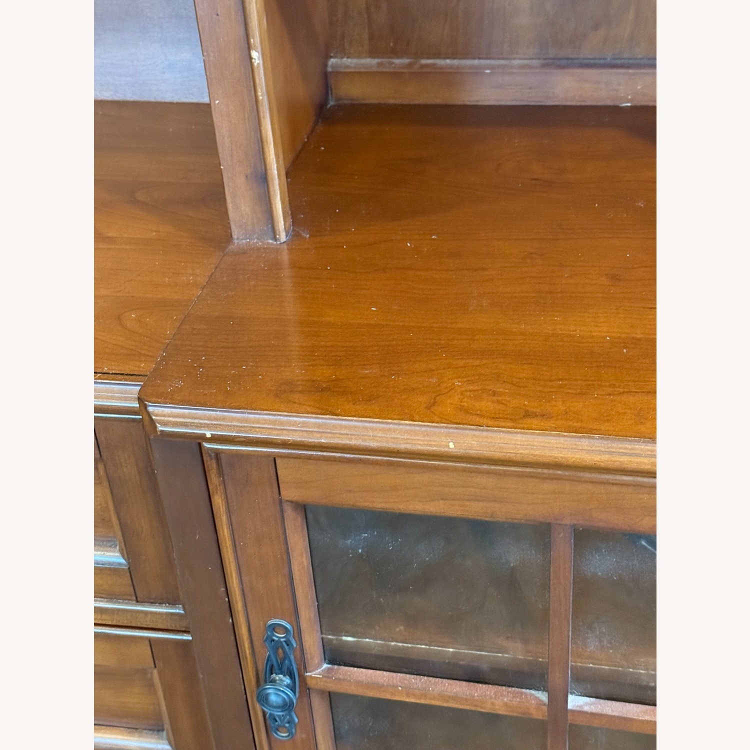 Star Furniture Dark Brown Wall Unit - image-3