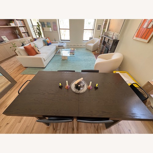 Used Crate & Barrel Archive Dining Table (Extendable) for sale on AptDeco