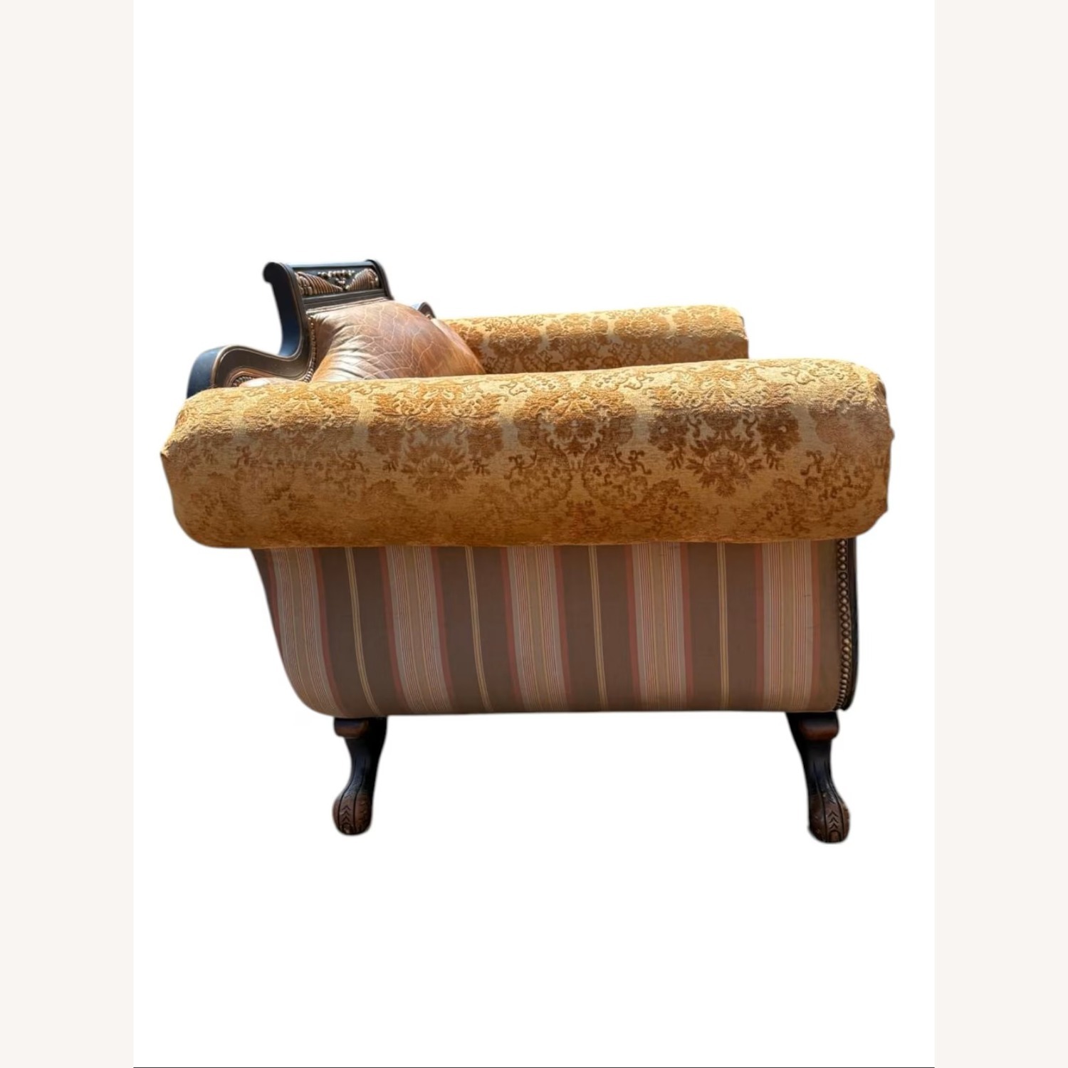 Old Hickory Tannery Empire Style Settee - image-1