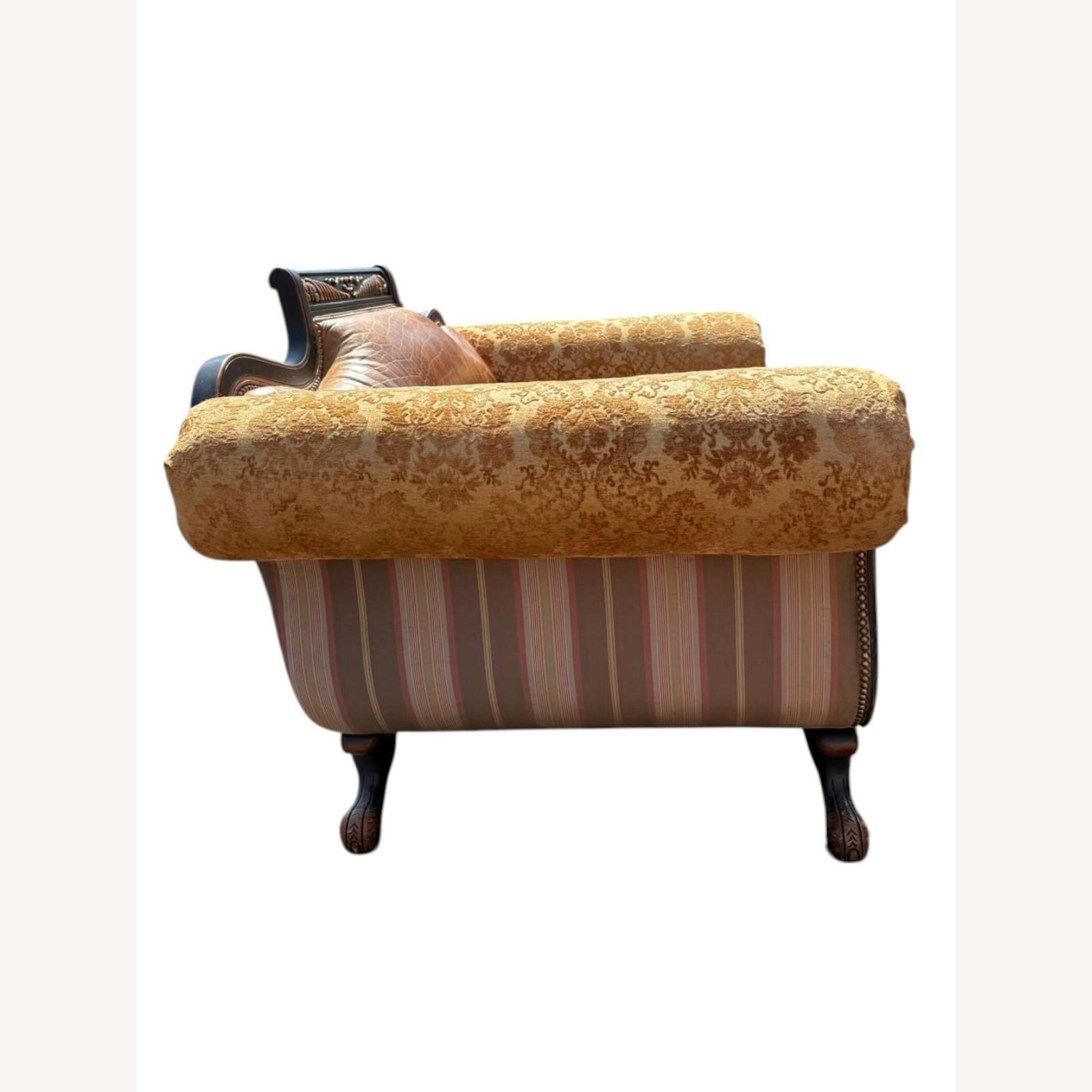 Old Hickory Tannery Empire Style Settee - image-5