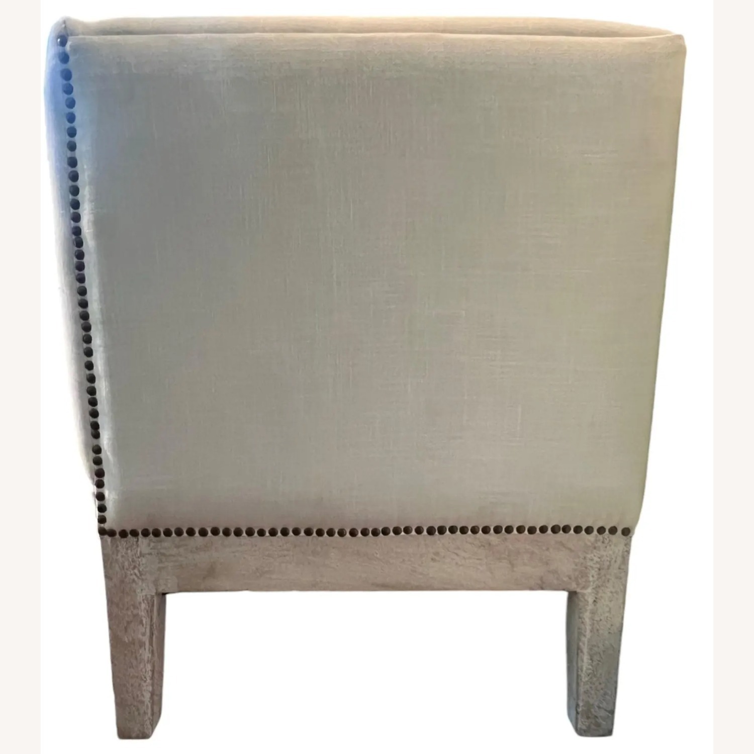 Contemporary White Backless Settee Bench - image-2