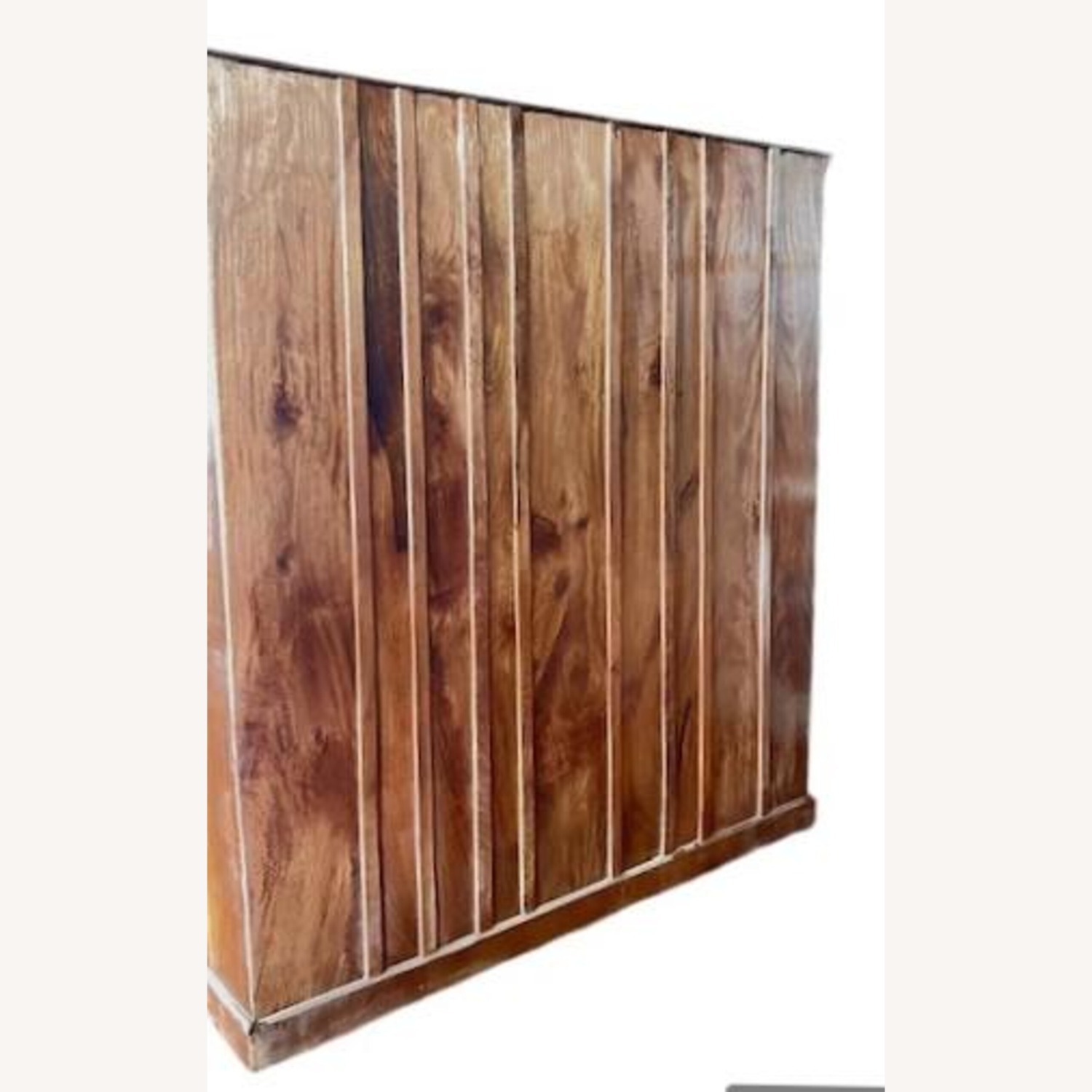 Rustic Solid Wood Repurposed Display Cabinet - image-7