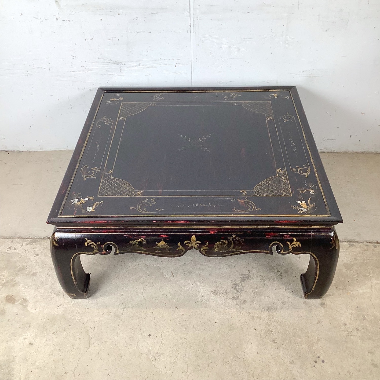 Black Lacquer Decorative Cocktail Table - image-3