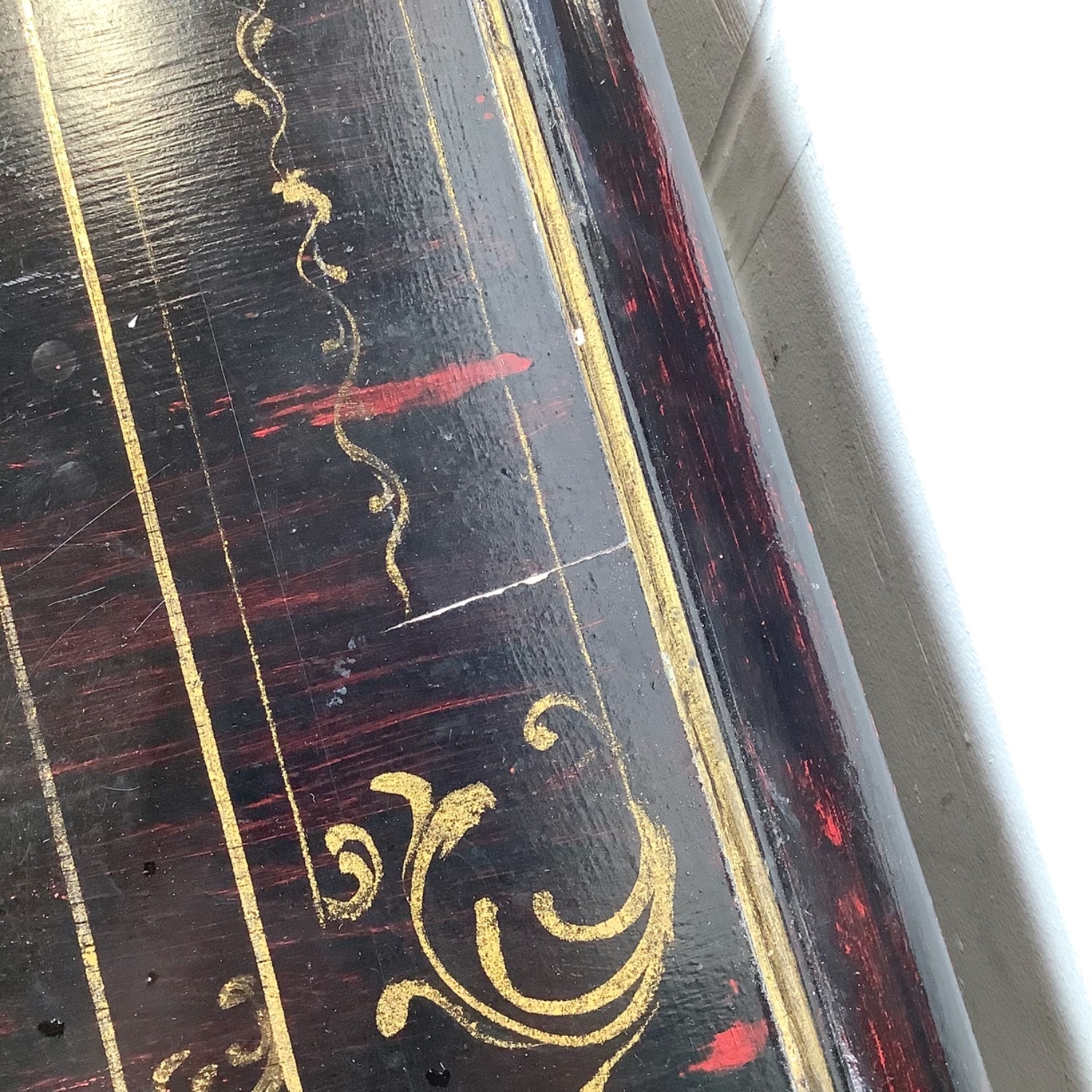 Black Lacquer Decorative Cocktail Table - image-12