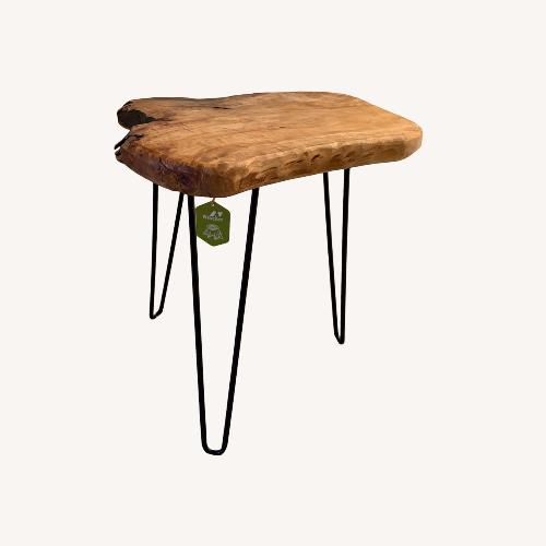 Used Tree Top Wood Side Table for sale on AptDeco