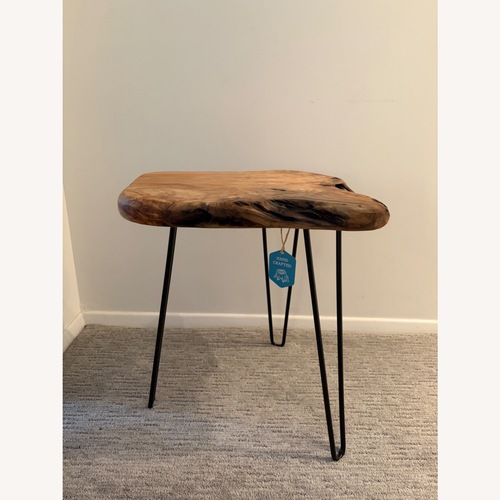 Used Tree Top Wood Side Table for sale on AptDeco