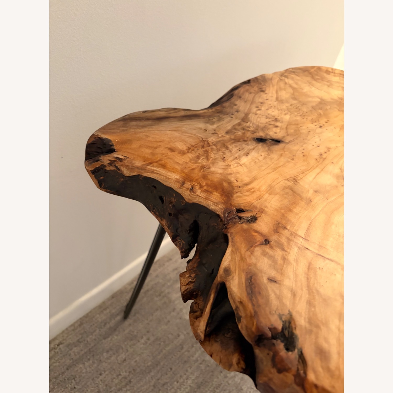Tree Top Wood Side Table - image-6