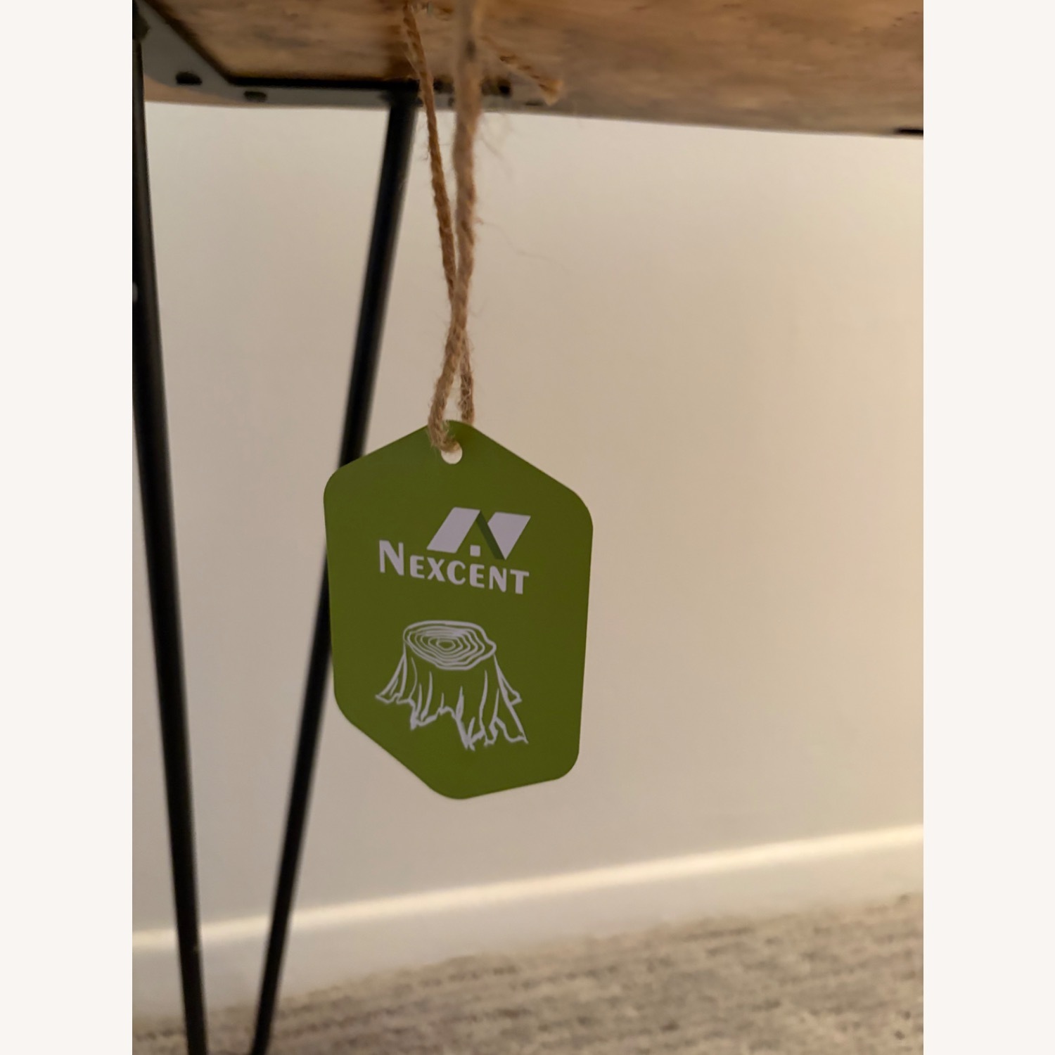 Tree Top Wood Side Table - image-9