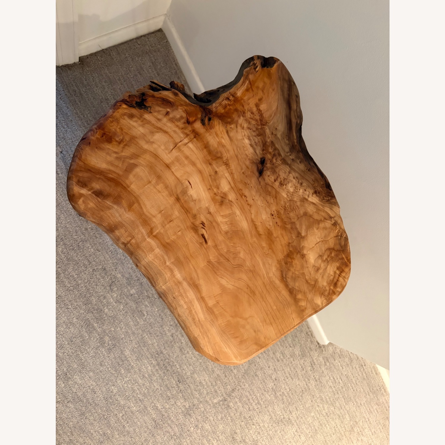 Tree Top Wood Side Table - image-7
