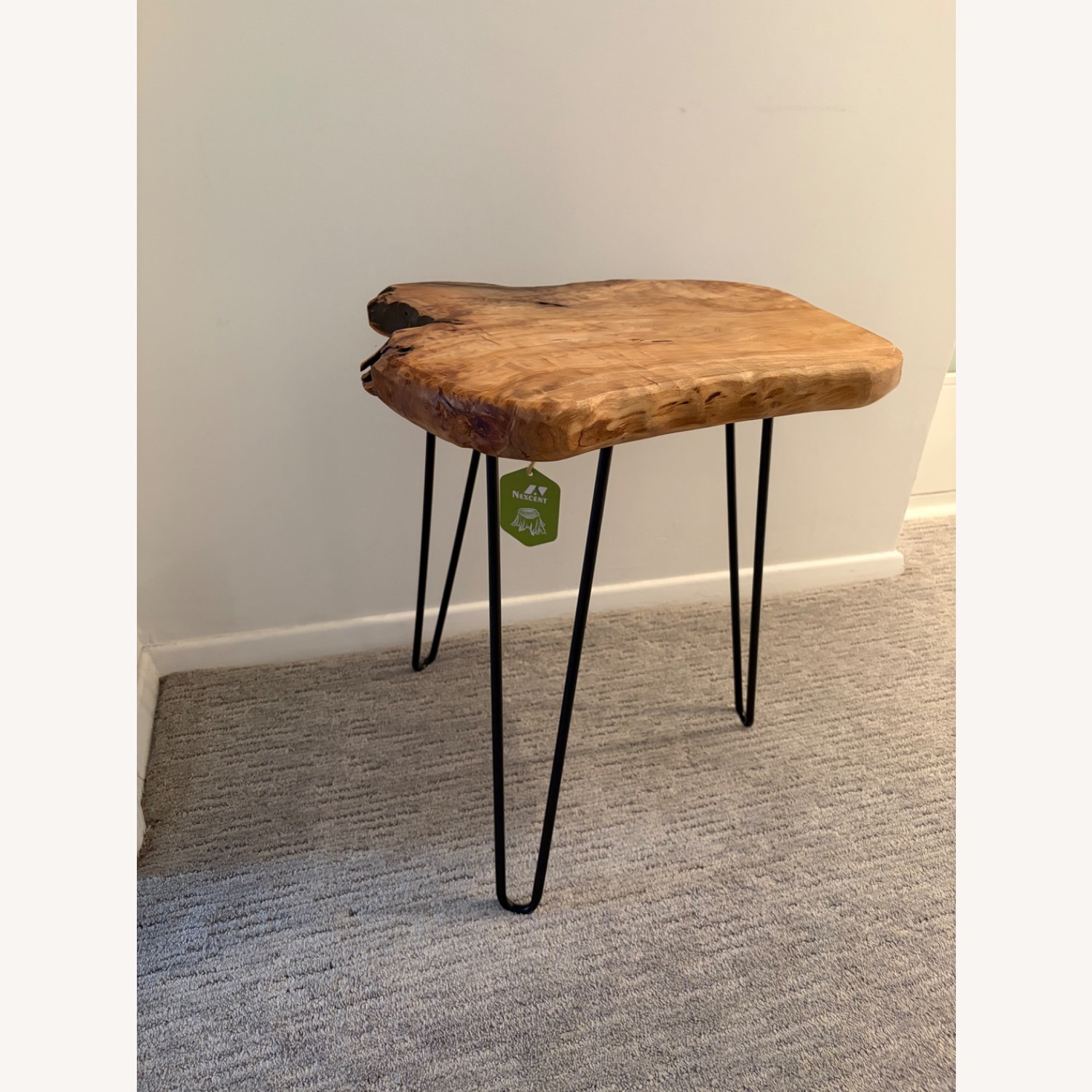 Tree Top Wood Side Table - image-1