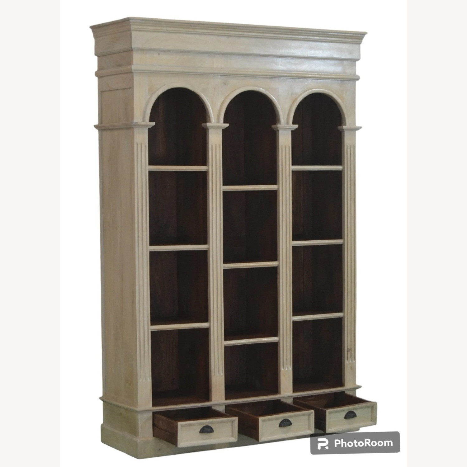 Roosevelt Triple Arch Bookcase - image-3