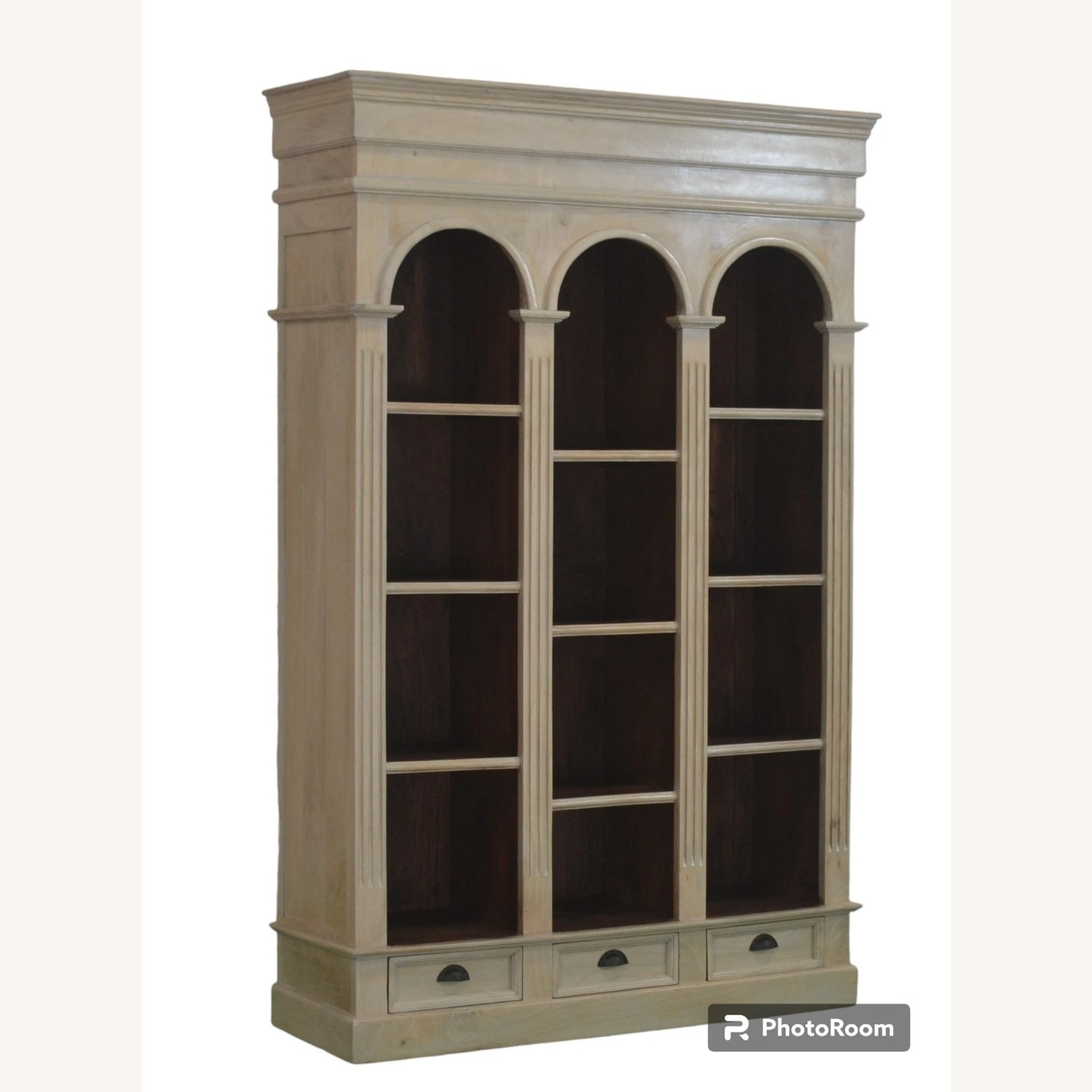 Roosevelt Triple Arch Bookcase - image-1