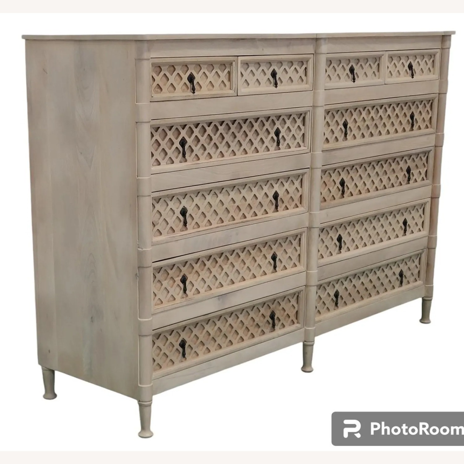 Country Farmhouse 12-Drawer Dresser - image-3