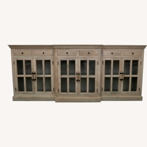 Used Mirror Door Breakfront Credenza for sale on AptDeco