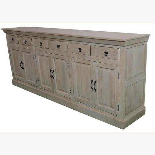 Used Modern Country Farmhouse Rustic Driftwood Credenza for sale on AptDeco