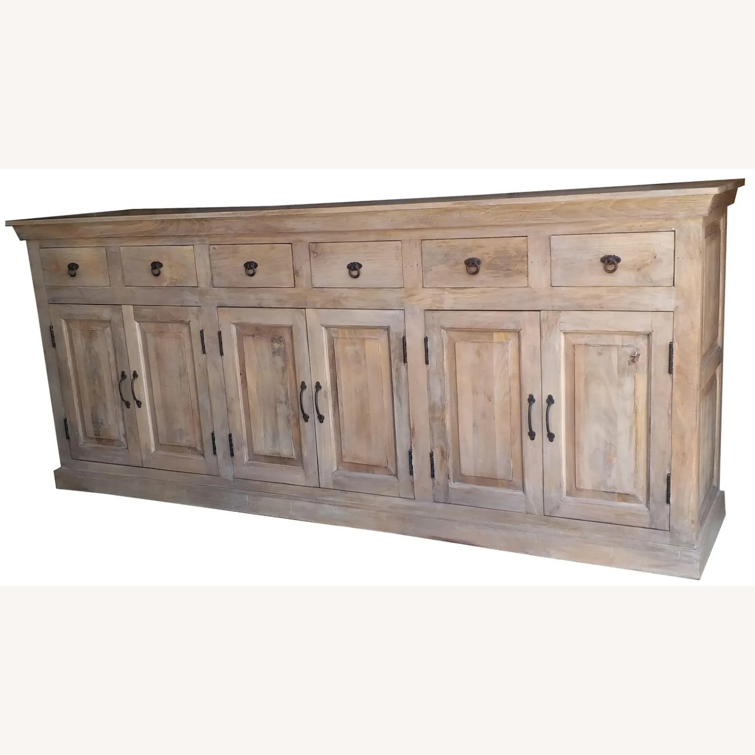 Modern Country Farmhouse Rustic Driftwood Credenza - image-2