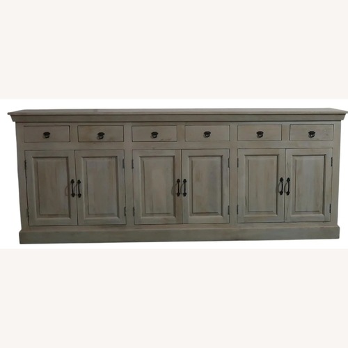 Used Modern Country Farmhouse Rustic Driftwood Credenza for sale on AptDeco