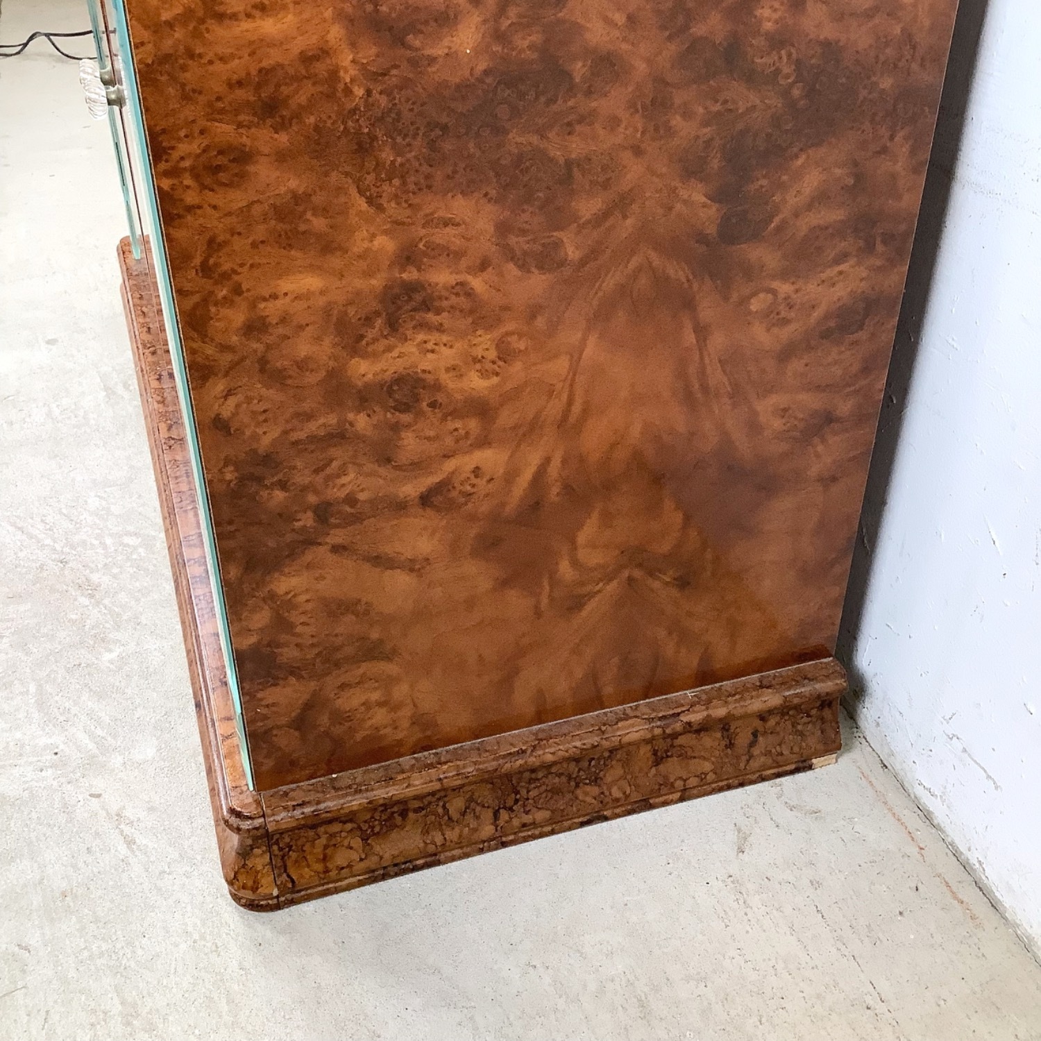 ALF Italia Burl and Mirror Console or Bar - image-13