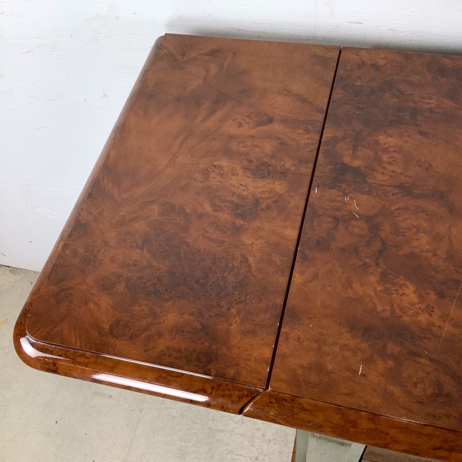 ALF Italia Burl and Mirror Console or Bar - image-11