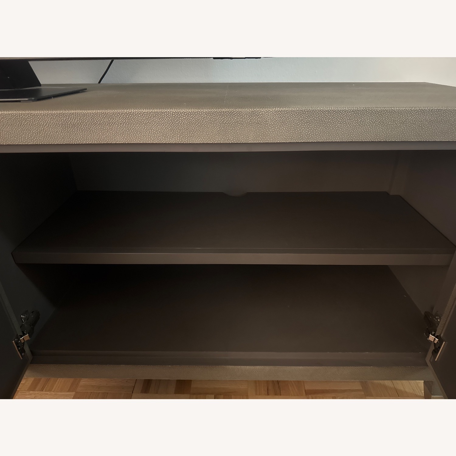 Restoration Hardware Graydon Shagreen Media Console - image-5