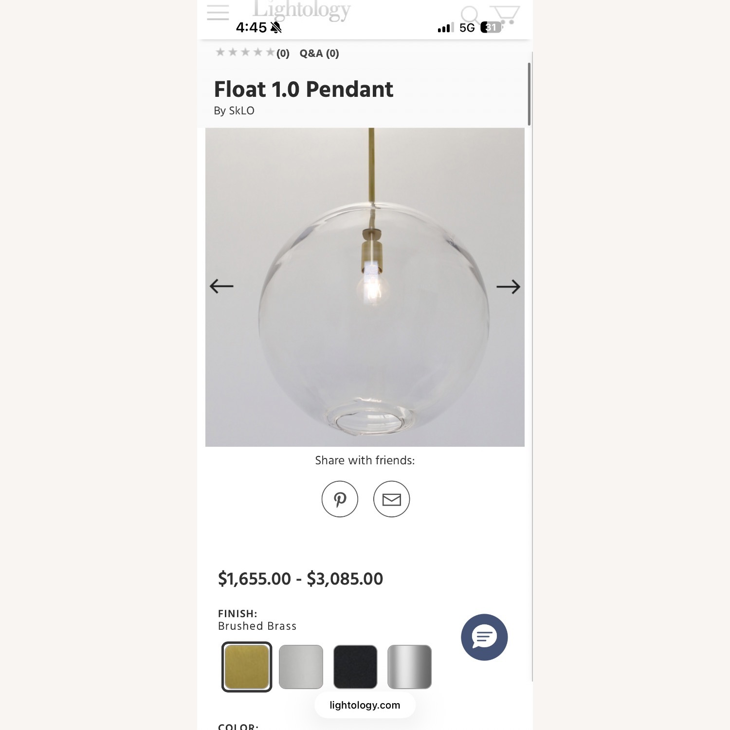 Sklo Float 1.0 Pendant - image-5