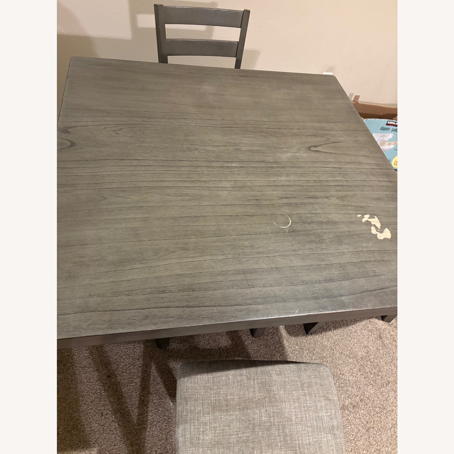 Dark Gray Wood Dining Sets - image-4