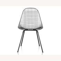 Herman Miller Black Metal Accent Chair