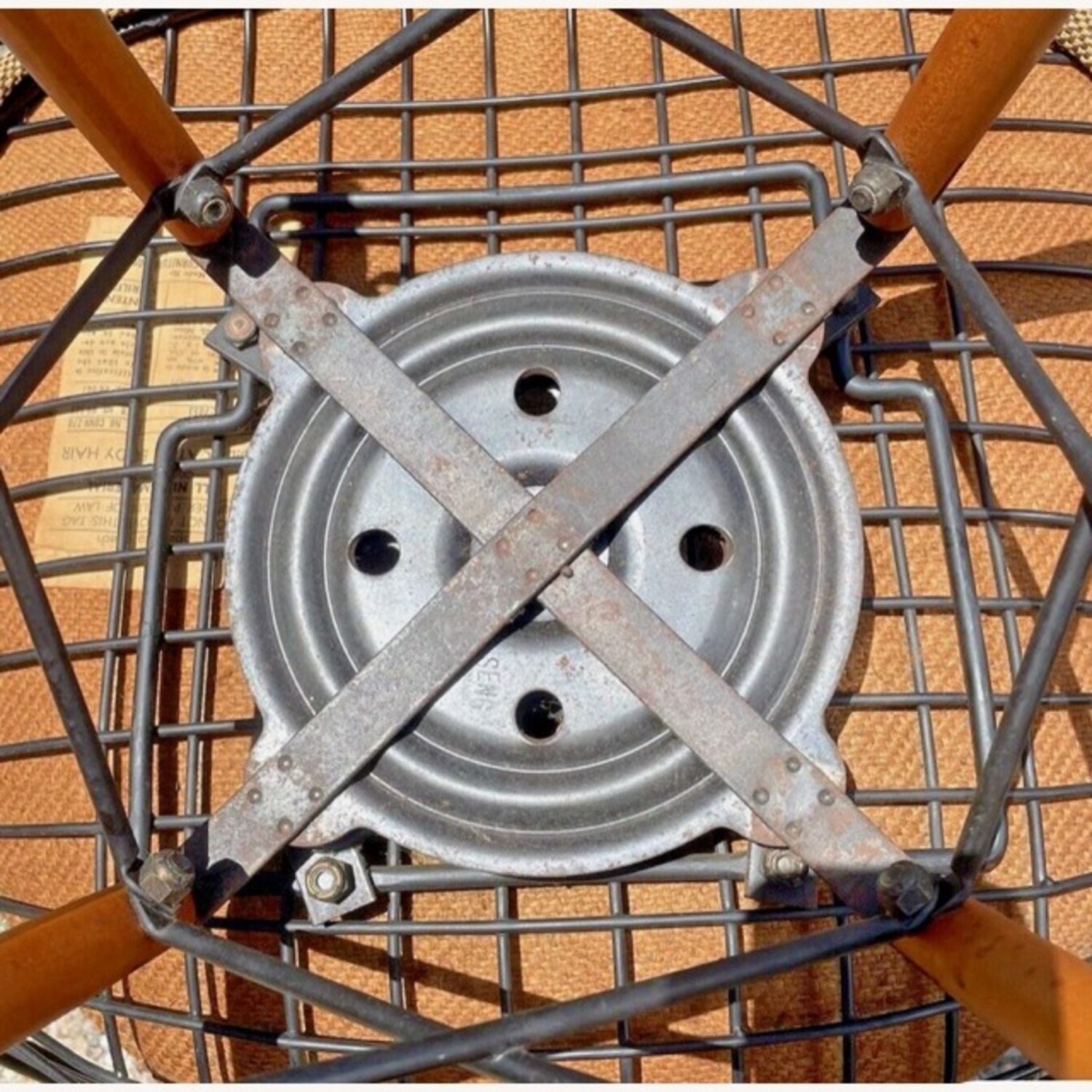 Herman Miller Black Metal Accent Chair - image-5