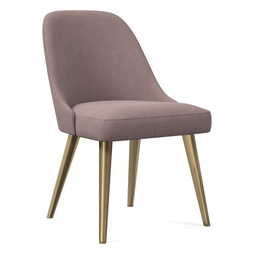 Used West Elm Pink Velvet Dining Chairs for sale on AptDeco