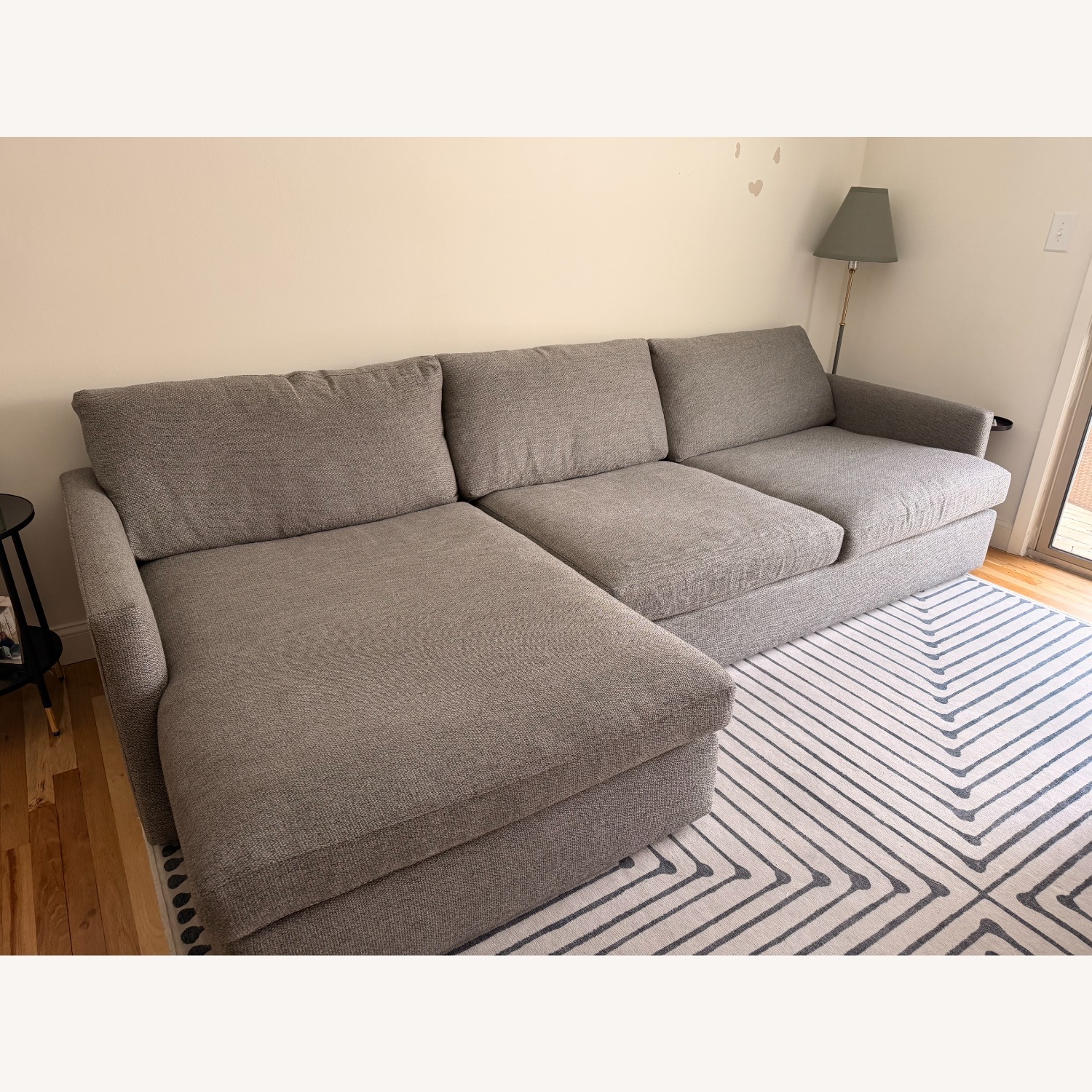 Lounge Deep 2-Piece Sofa with Chaise Lounge - image-2