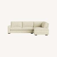 Joybird Anton Sectional with Bumper