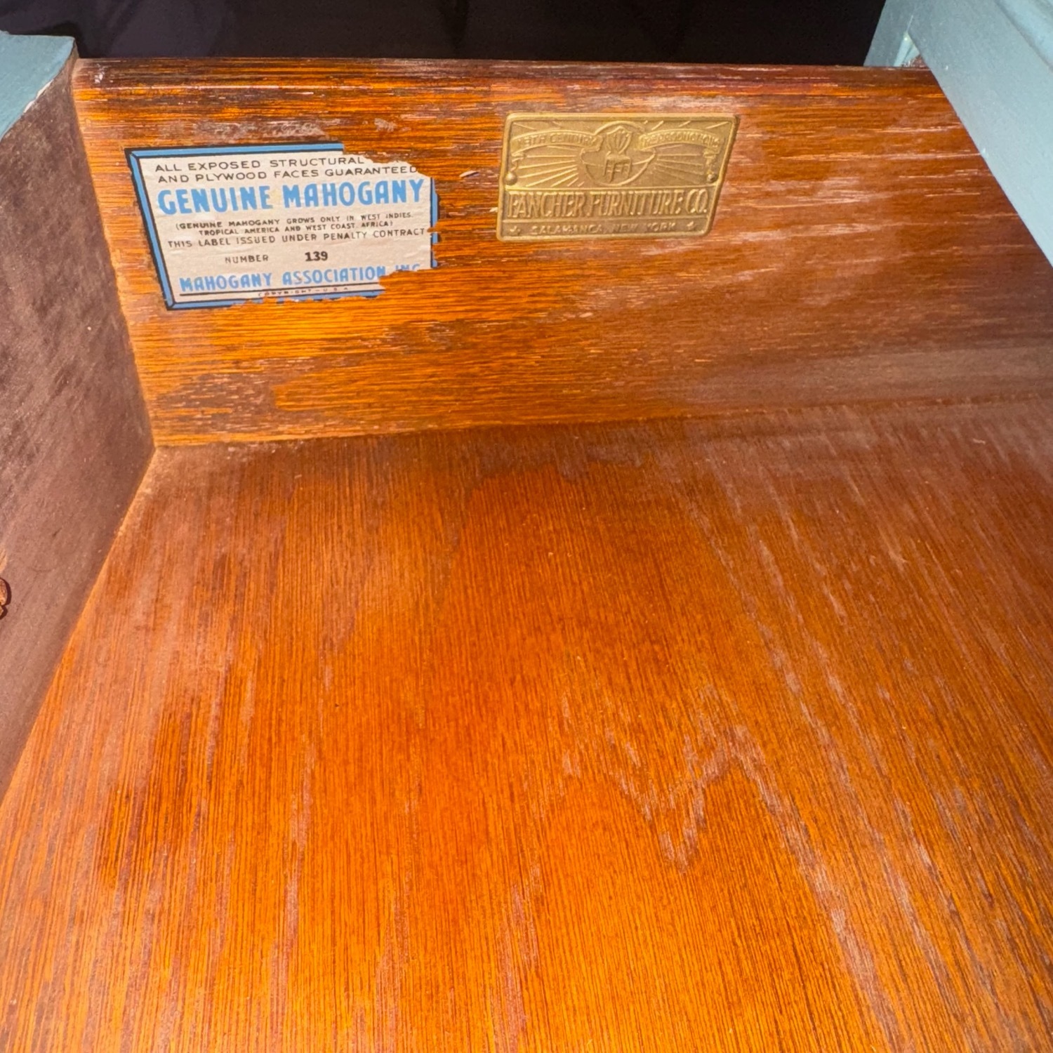 Vintage Mahogany Dresser - image-5