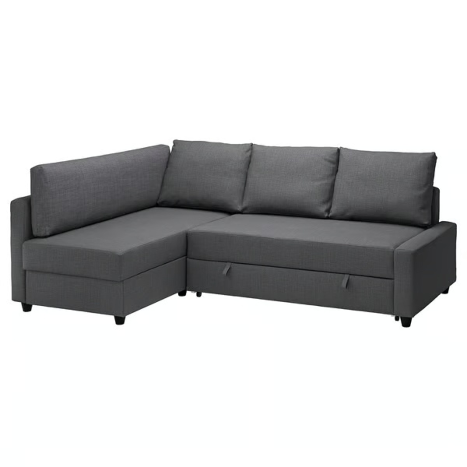 IKEA Blue Fabric Sleeper Sofa - image-6