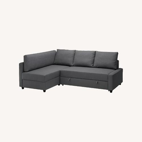 Used IKEA Blue Fabric Sleeper Sofa for sale on AptDeco