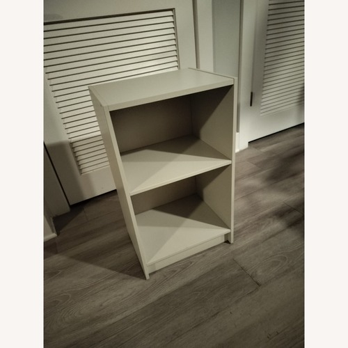 Used IKEA GURSKEN White Wood Nightstands for sale on AptDeco