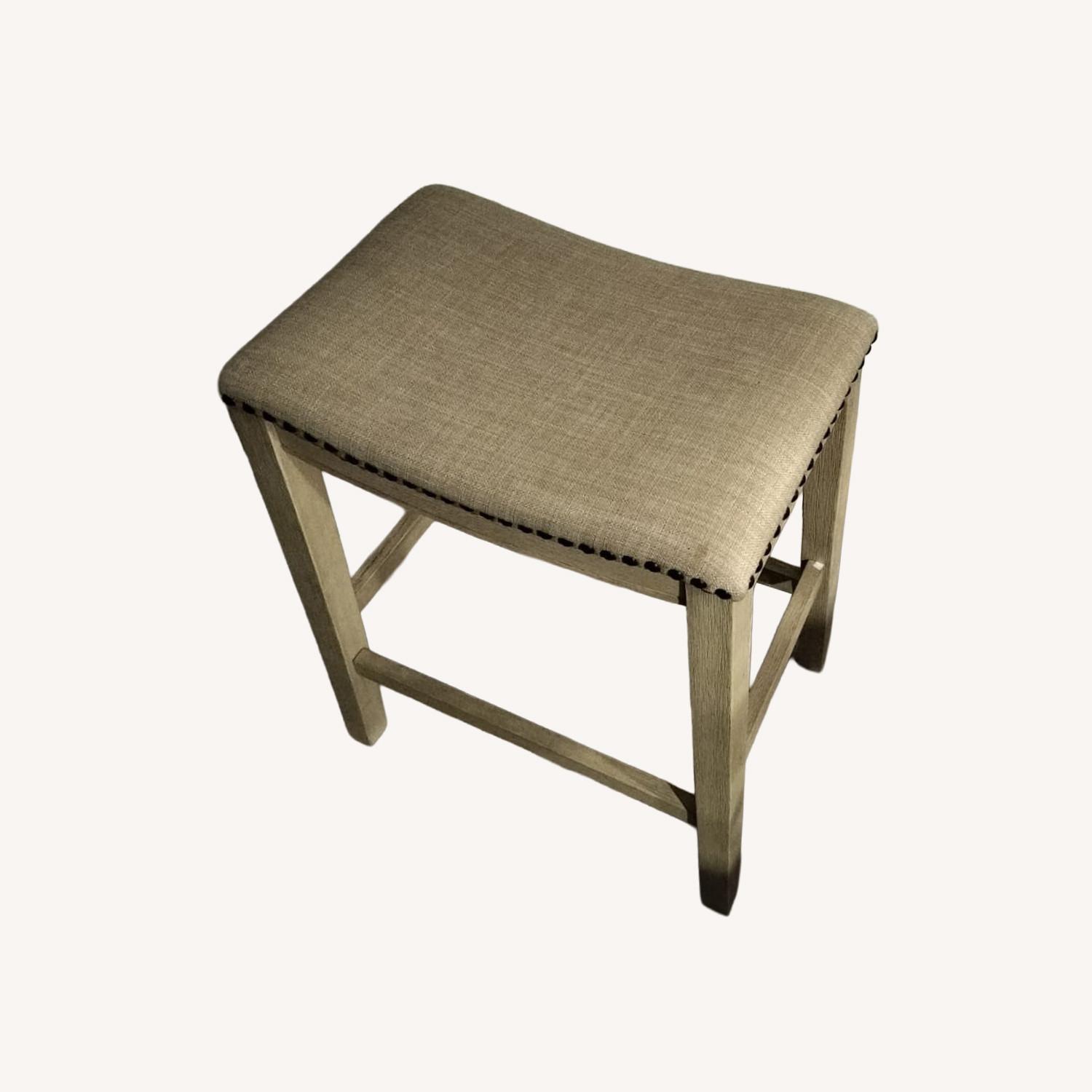 Office Star Products Natural Wood Stools - image-0